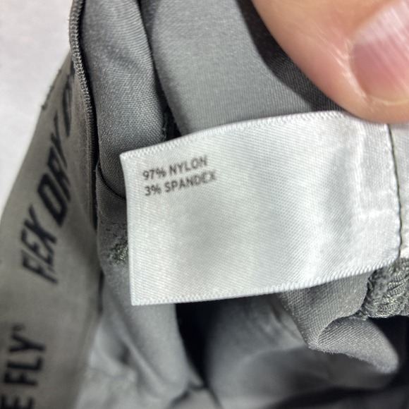 Duluth Trading Co Flex Dry On The Fly Men's Cargo Shorts 46 Gray Relaxed Fit - Picture 6 of 16